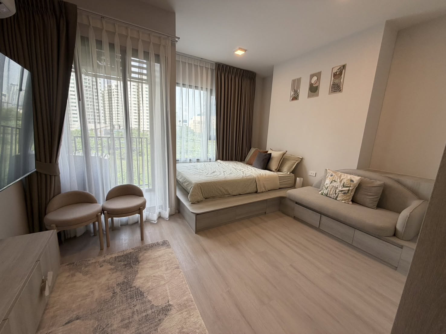 ðïļ **āđāļŦāđāđāļāđāļē COBe RatchadaâRama 9 | āļŦāđāļāļāļŠāļ§āļĒ Fully Furnished**